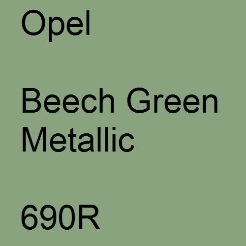 Opel, Beech Green Metallic, 690R.